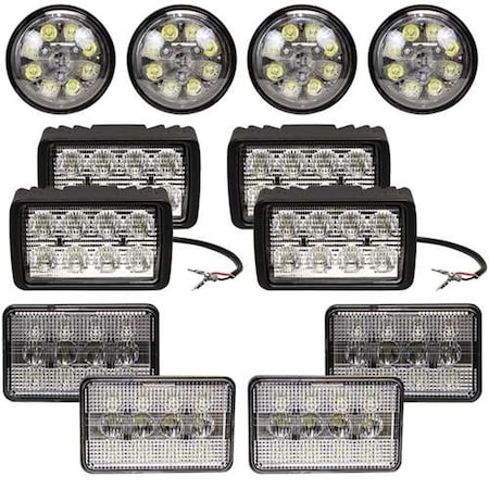 Aftermarket Complete Fits John Deere 9000T Series LED Light Kit 2637-KM